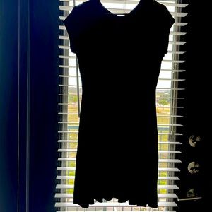 Cynthia Rowley cap sleeve short black dress. Women’s medium